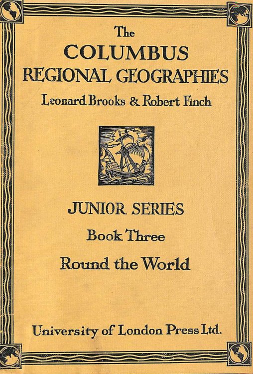 Columbus Regional Geographies: Book III Round The World