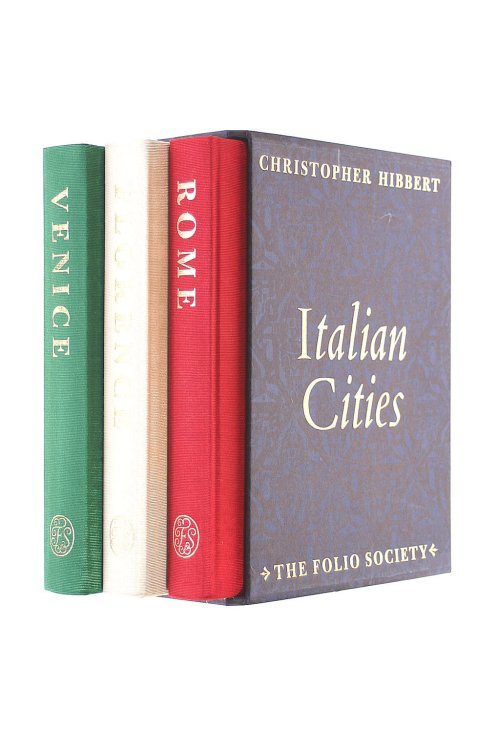 Italian Cities - Complete 3 Vol Folio Society Set - Rome, Florence, Venice