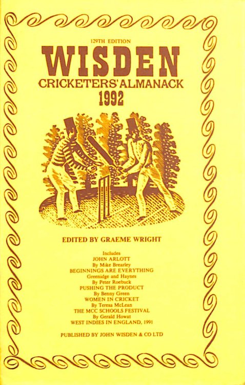 Wisden Cricketers' Almanack 1992