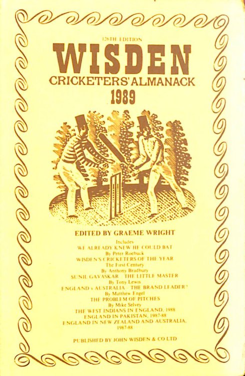 Wisden Cricketers' Almanack 1989