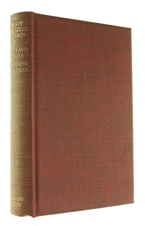 Memories And Portraits & Other Essays. Volume 25, Skerryvore Edition,