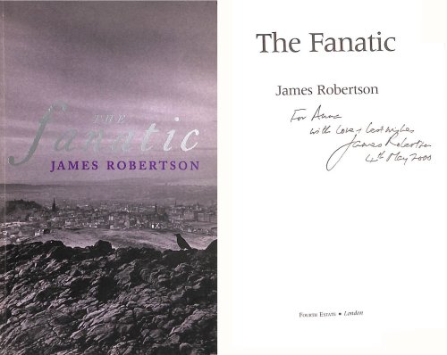 The Fanatic, Gift inscription by the author