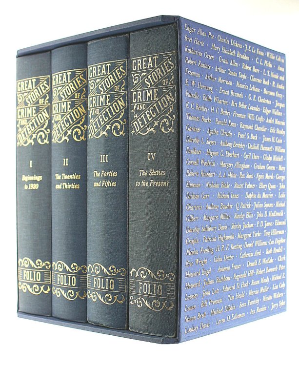 Great Stories of Crime and Detection (Four Volume Set). The Folio Society