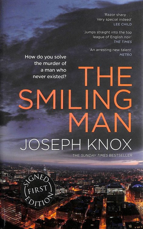 The Smiling Man, Signed by the Author