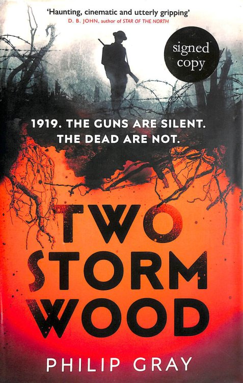 Two Storm Wood, Signed by the author