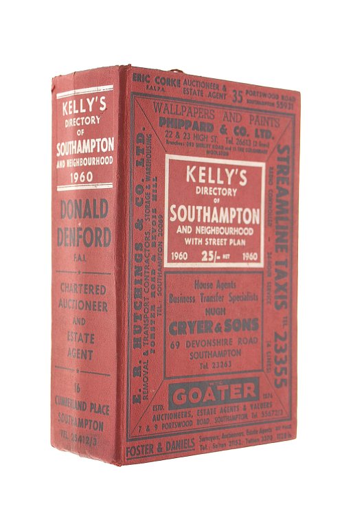 Kelly's Directory of Southampton 1960