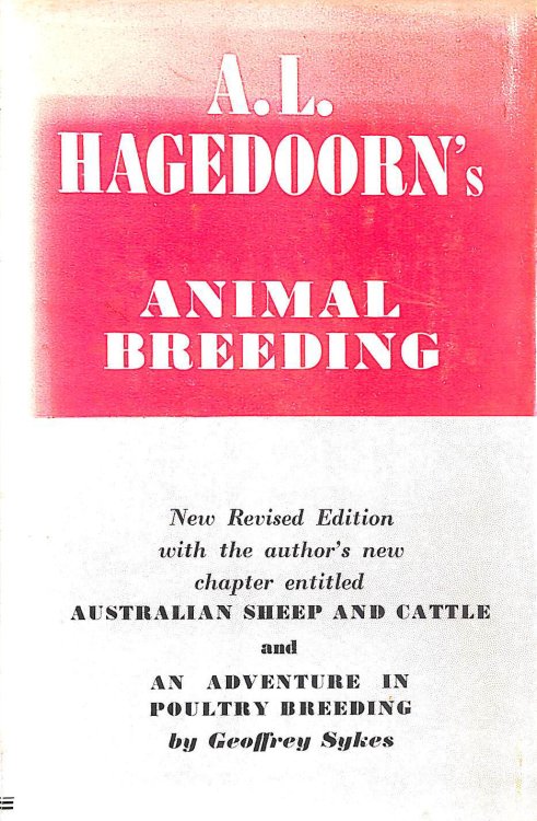 Animal breeding (Agricultural and horticultural series)