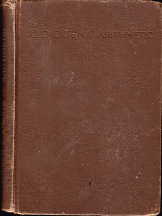 Elements of Arithmetic for Primary and Intermediate classes