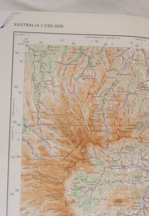 Tweed Heads. 1:250000 Map SH 56-3 Edition 1 AAS, Series R 502