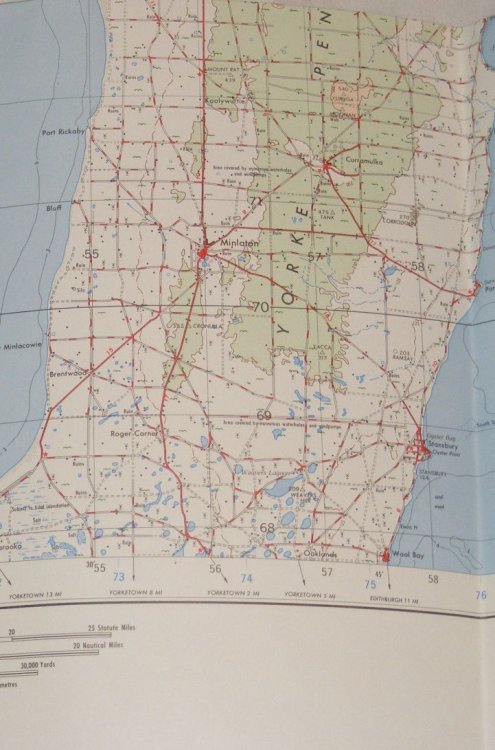 Maitland, South Australia, 1:250000 Map, Sheet SI 53-12, Edition 1 Series R 502