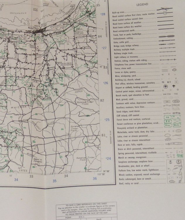 Busselton, Western Australia, 1:250000 Map Sheet SI 50-5 Edition 1 (Provisional edition) Series R 502