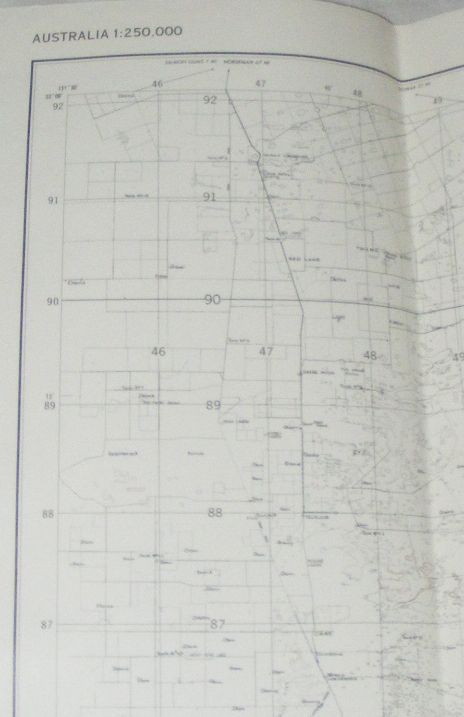 Esperance, Western Australia 1:250000 Map Sheet SI 51-6 Edition 1 (Provisional Edition) Series R 502