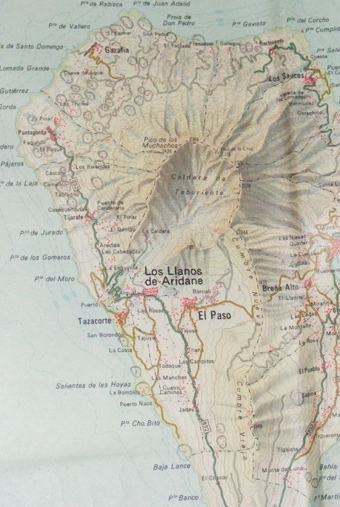 Santa Cruz de Tenerife, Mapa Provincial 1:200,000