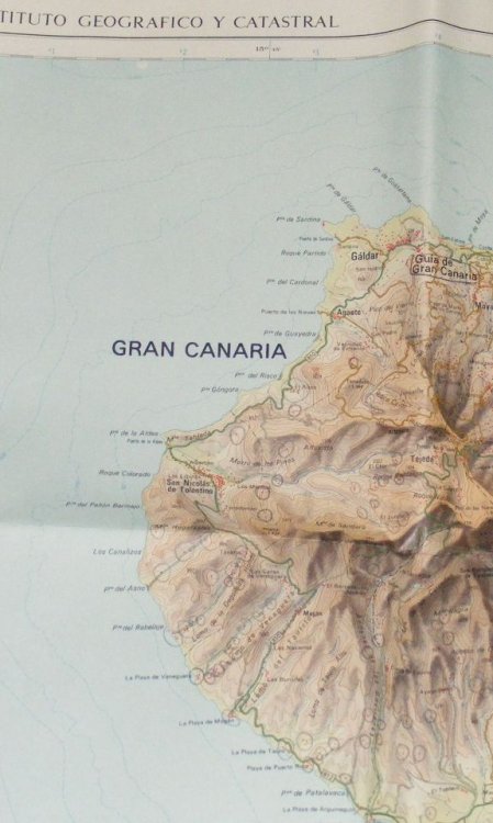 Las Palmas, Mapa Provincial 1:200,000