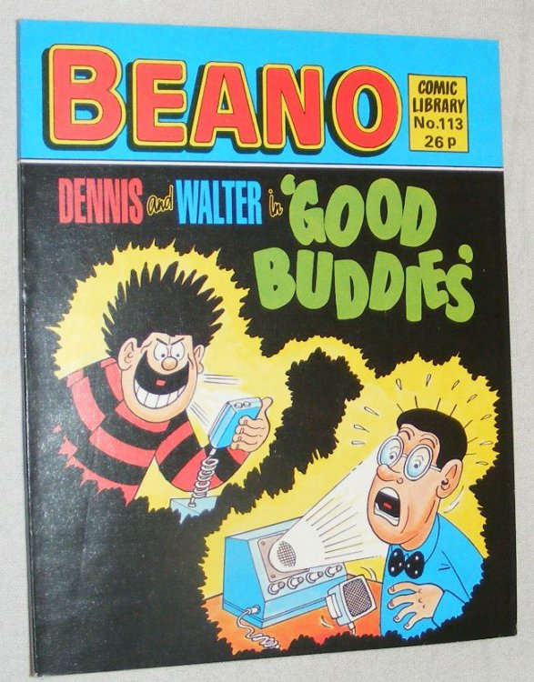 Beano Comic Library No.113. Dennis and Walter in 'Good Buddies'
