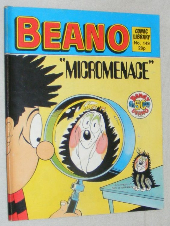 Beano Comic Library No.149. Dennis the Menace in 'Micromenace'