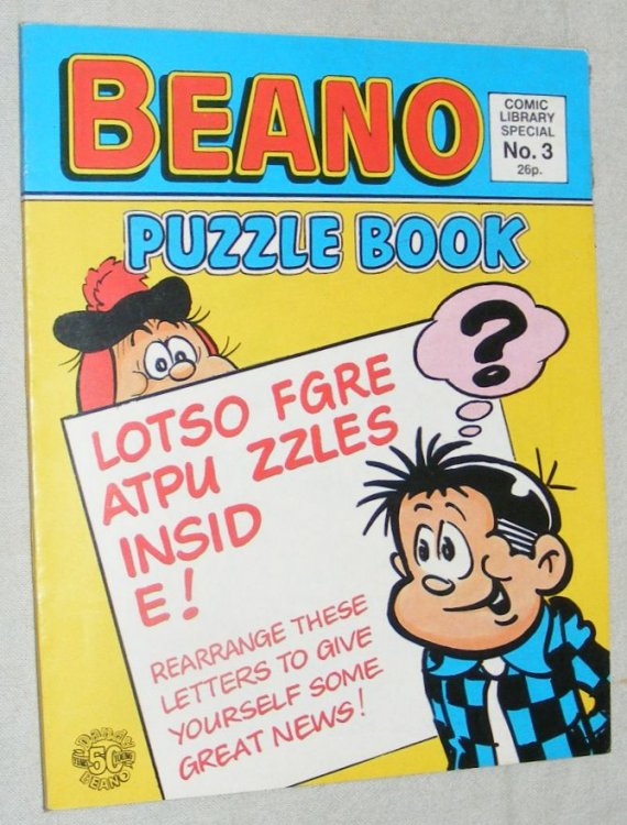 Beano Comic Library Special No.3. Puzzle Book