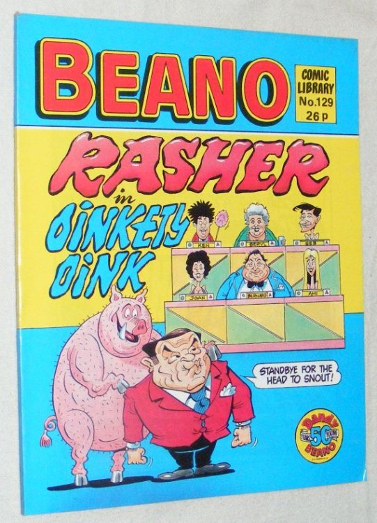 Beano Comic Library No.129. Rasher in Oinkety Oink