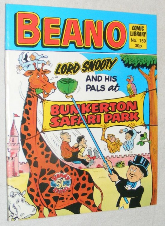 Beano Comic Library No.159. Lord Snooty and his Pals at Bunkerton Safari Park