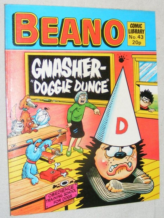 Beano Comic Library No.43. Gnasher - 'Doggie Dunce'