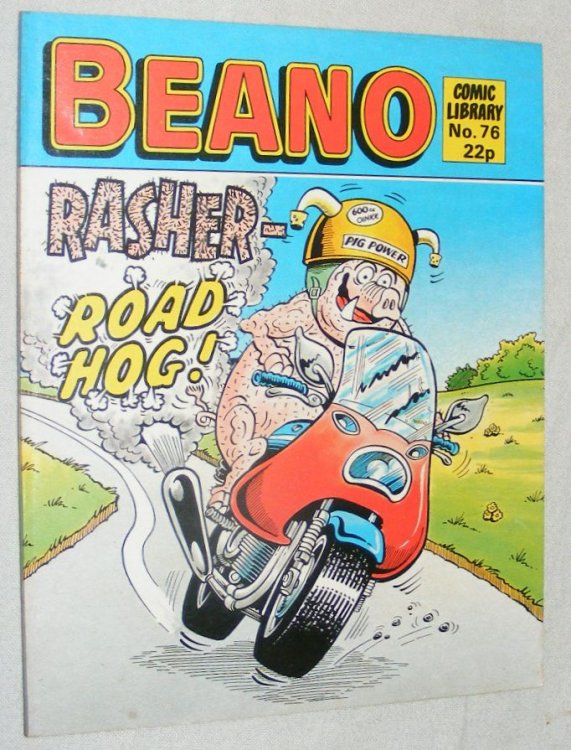 Beano Comic Library No.76. Rasher - Road Hog!