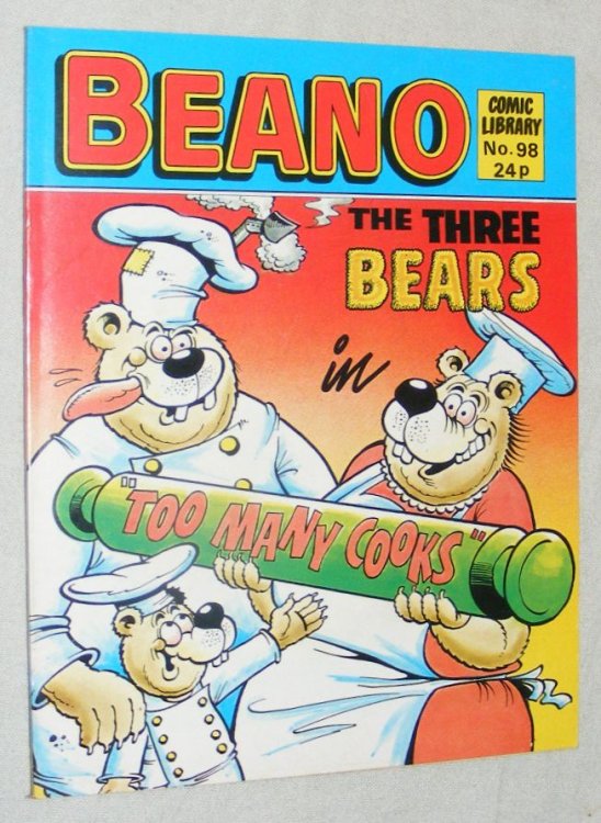 Beano Comic Library No.98. The Three Bears in 'Too Many Cooks'