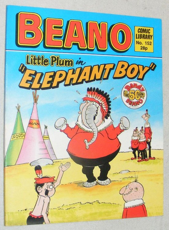 Beano Comic Library No.152. Little Plum in 'Elephant Boy'