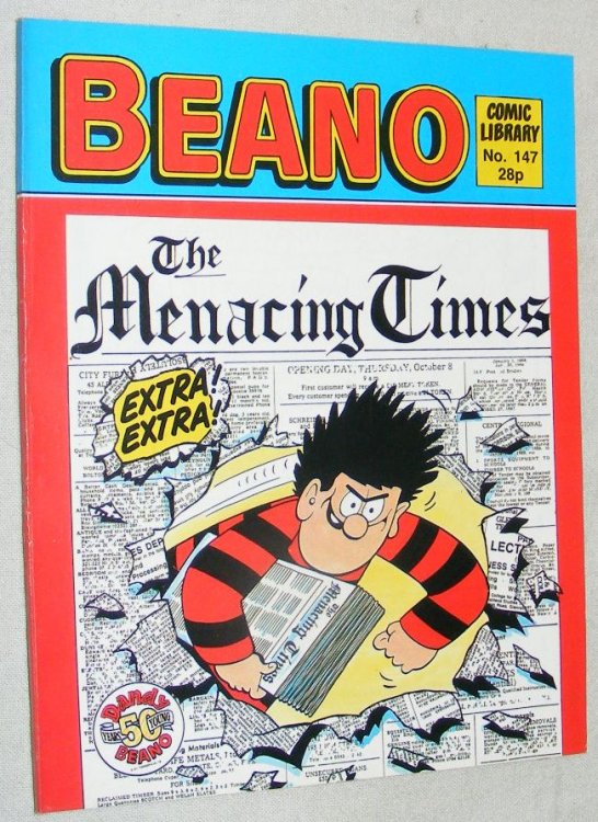 Beano Comic Library No.147. The Menacing Times