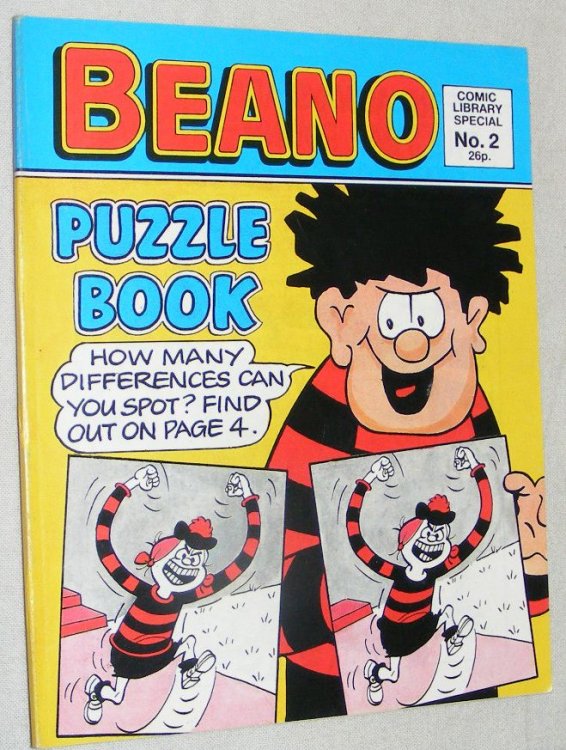 Beano Comic Library Special No.2. Puzzle Book