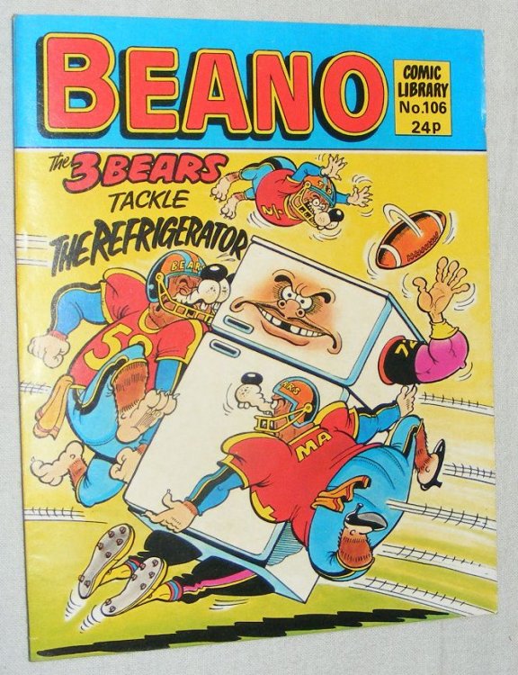 Beano Comic Library No.106. The 3 Bears Tackle the Refrigerator