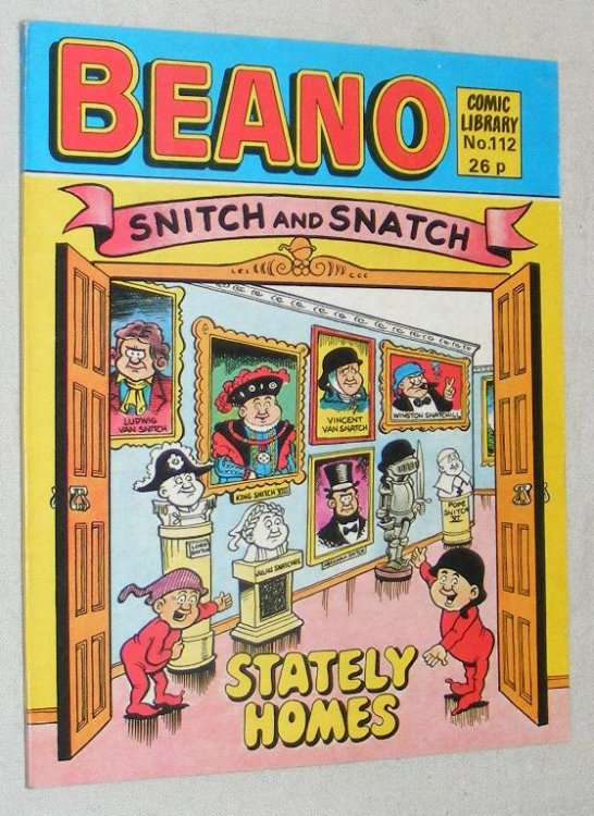 Beano Comic Library No.112. Snitch and Snatch Stately Homes