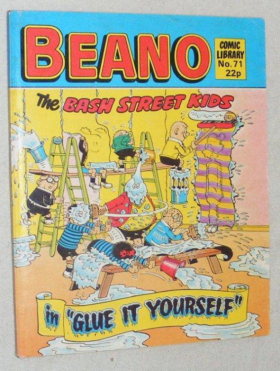 Beano Comic Library No.71. The Bash Street Kids in 'Glue it Yourself'