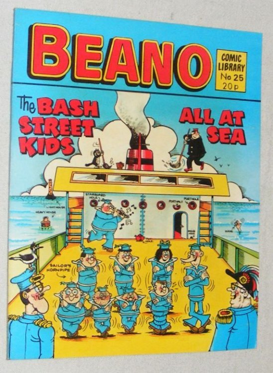 Beano Comic Library No.25. The Bash Street Kids All at Sea