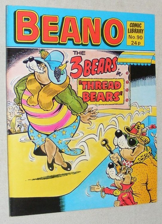 Beano Comic Library No.90. The 3 Bears in 'Thread Bears'