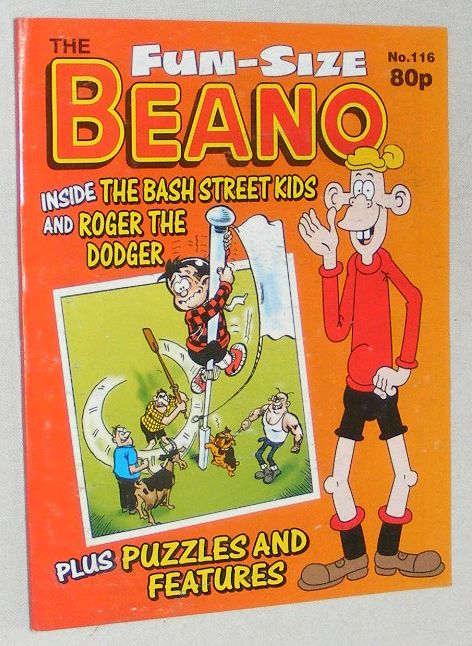 Fun-Size Beano No.116. The Bash Street Kids meet the 'Nutty Nurse!', Roger the Dodger in 'Maypole Mayhem!'