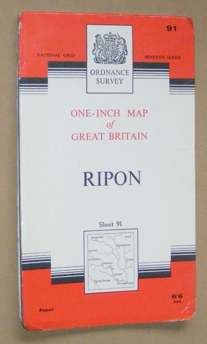 Ripon. Sheet 91 One-Inch Map of Great Britain, Seventh Series