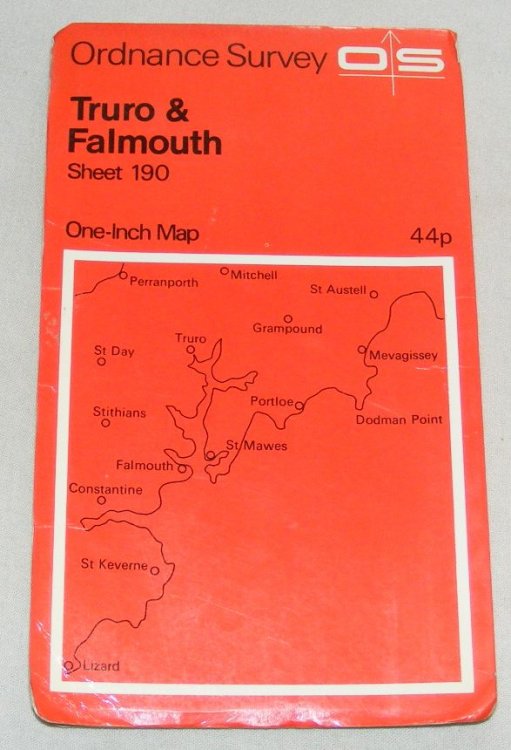 Truro & Falmouth. Sheet 190 One-inch Map Seventh Series