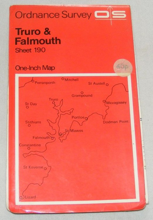 Truro & Falmouth. Sheet 190 One-inch Map Seventh Series