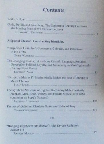 Studies in Eighteenth-Century Culture Volume 27