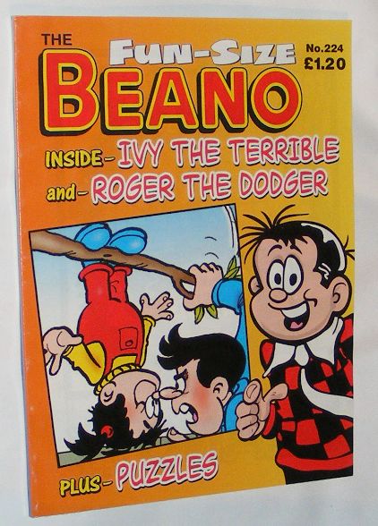 The Fun-Size Beano 224: Ivy the Terrible in Clinging Ivy! and Roger the Dodger is Chicken!