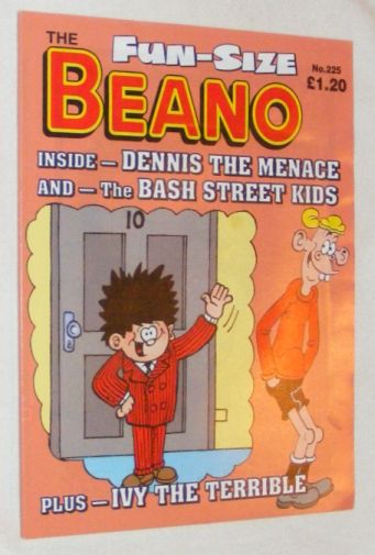 Fun-Size Beano No.225: Dennis the Menace in 'Prime Menaceter!', Ivy the Terrible in 'Garden Centre Giggles!' & The Bash Street Kids in 'Two's a Crowd!'