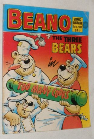 Beano Comic Library No.98: The Three Bears in 'Too Many Cooks'