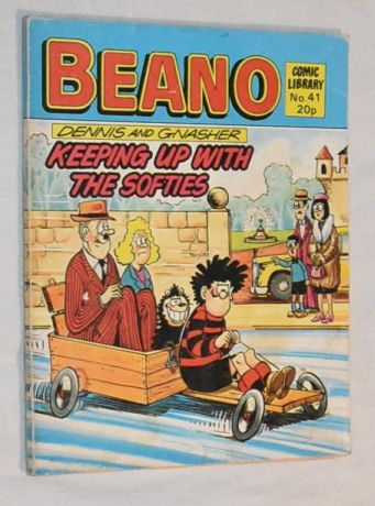 Beano Comic Library No.41. Dennis and Gnasher Keeping up with the Softies