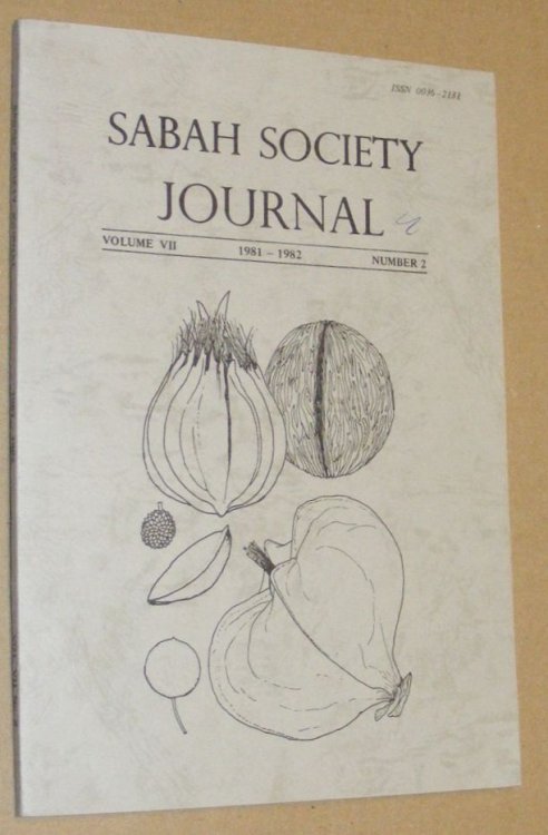 Sabah Society Journal volume VII number 2 1981-1982