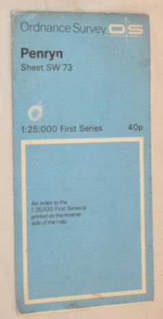 Penryn. Sheet SW 73, 1:25000 First Series Map