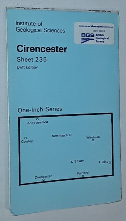 Cirencester. Sheet 235, Drift Edition, Geological Map One-Inch Series