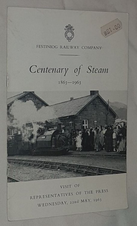 Centenary of Steam, 1863-1963. Representatives of the Press, Wednesday, 22nd May, 1963