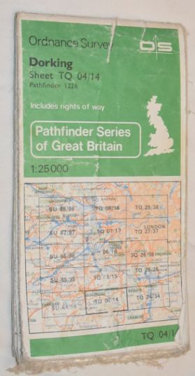Dorking Pathfinder Map Sheet TQ04/14 (1226)