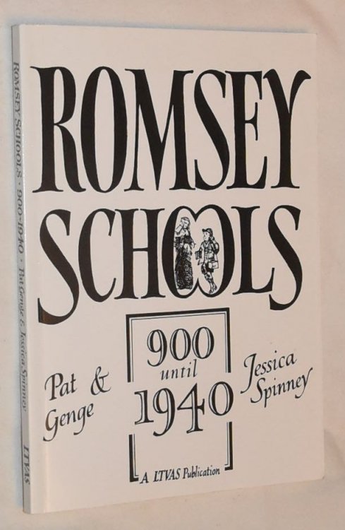 Image for Romsey Schools 899-1940 Romsey Schools 899-1940