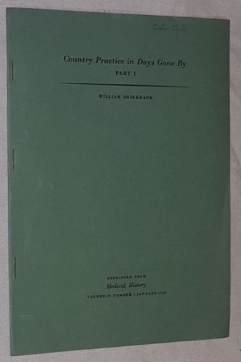 Image for Country Practice in Days Gone By (as recorded in contemporary diaries) Part I Country Practice in Days Gone By (as recorded in contemporary diaries) Part I